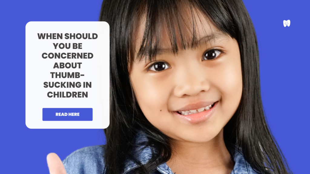 child showing a thumb up